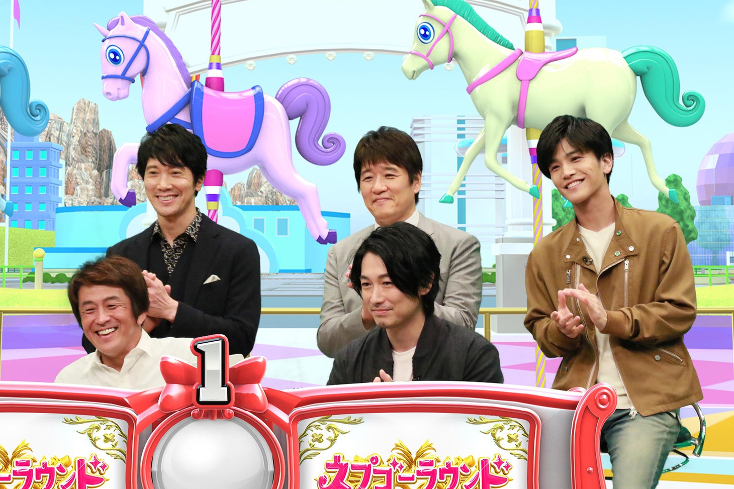 「シャーロック」チーム (c)フジテレビ