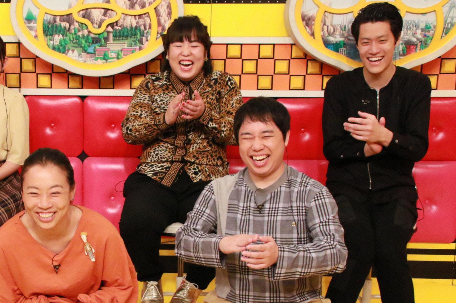 売れっ子芸能人チーム (c)フジテレビ