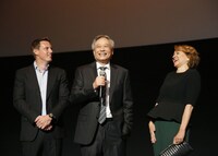 「ジェミニマン」ロセンザルスプレミアでのアン・リー（中央）。