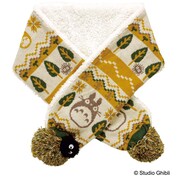 「となりのトトロ ぽんぽんクロスケシリーズ マフラー かくれんぼクロスケ」（税別2300円）