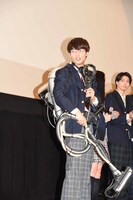 マイクとメカをわざと間違えて話す板垣瑞生。