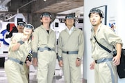 「GHOSTBUSTERS ROOKIE TRAINING」の様子。