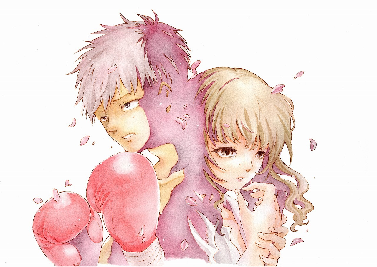 佐久間結衣による「初恋」イラスト。(c)佐久間結衣／小学館