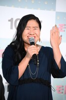 多部未華子のモノマネをするよしこ。