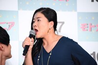 「モトカレマニア」制作発表の様子。