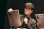 「万引き家族」のサウンドトラックについて話すリリー・フランキー。（Photo by Miki Azuma）