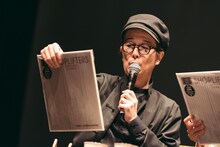 「万引き家族」のサウンドトラックについて話すリリー・フランキー。（Photo by Miki Azuma）