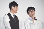 左から沢村一樹、及川光博