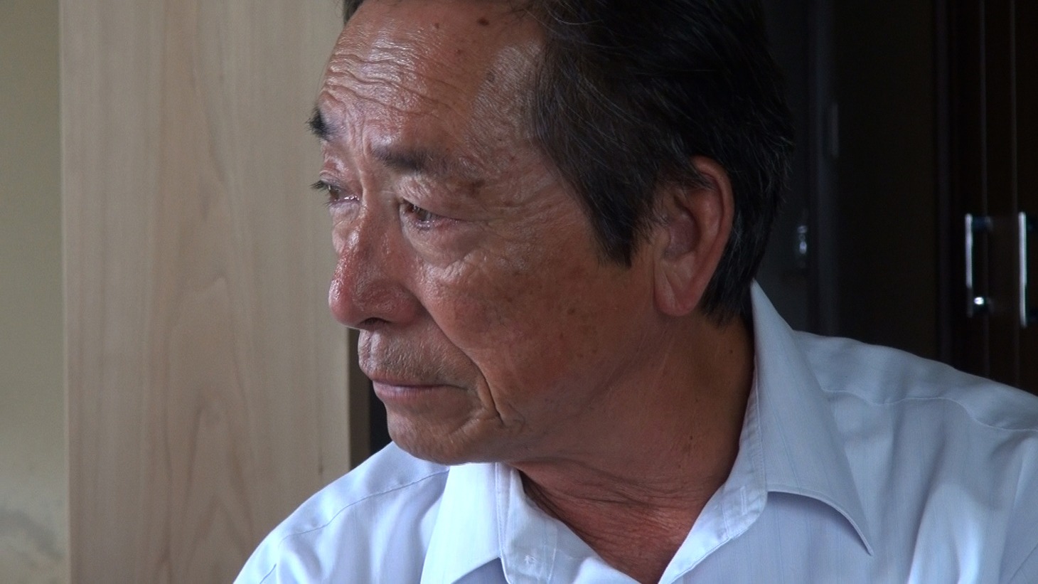 「福島は語る」（撮影・土井敏邦）