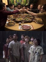 「IT／イット THE END “それ”が見えたら、終わり。」(上)、「IT／イット “それ”が見えたら、終わり。」（下）。