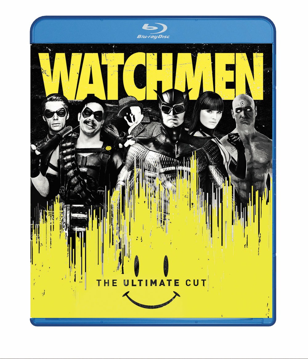 「ウォッチメン アルティメット・カット版」Blu-rayジャケット