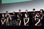 「スペシャルアクターズ」初日舞台挨拶の様子。