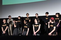 「スペシャルアクターズ」初日舞台挨拶の様子。