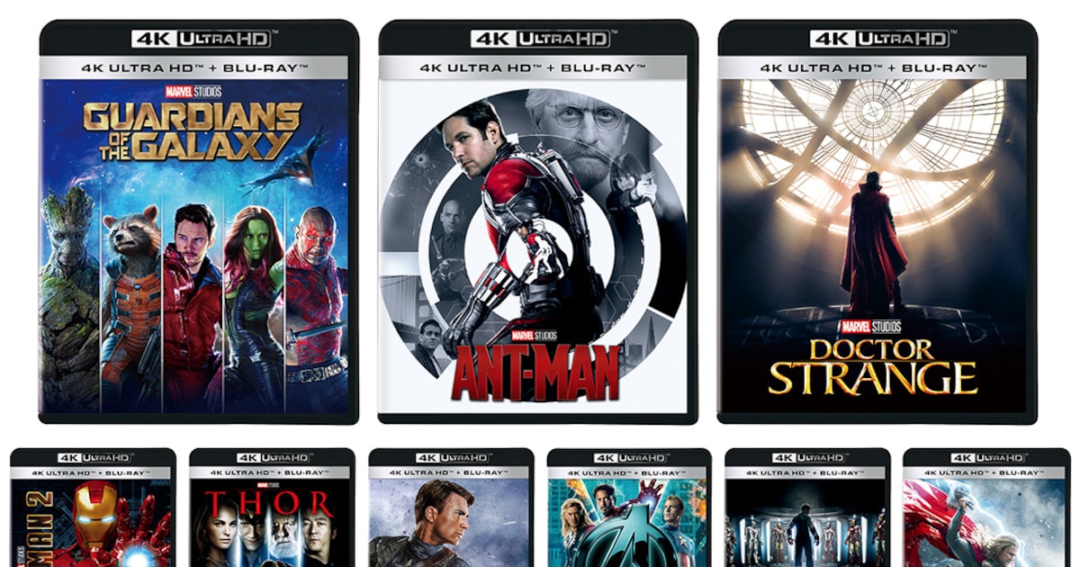 アントマン」「GotG」「ドクター・ストレンジ」の4K UHD BDが12月発売 