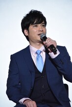 2019年10月19日、「AI探偵」公開記念舞台挨拶に登壇した滝口幸広。