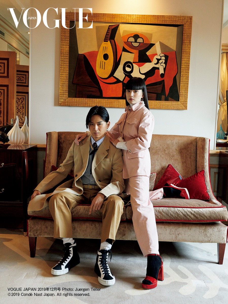 VOGUE JAPAN2019年12月号より。