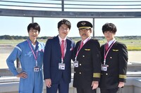 「おっさんずラブ-in the sky-」会見の様子。