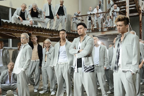 「HiGH&LOW THE WORST」より、鳳仙四天王（手前）。