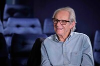 「是枝裕和×ケン・ローチ 映画と社会を語る」より、ケン・ローチ。