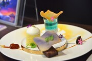 「アラジン」MovieNEX発売記念イベントの第2部で振る舞われた料理。