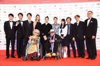 「海辺の映画館－キネマの玉手箱」のキャストとスタッフ。