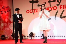 左から笠井信輔、広瀬アリス。
