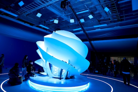 「AI崩壊」メイキング写真