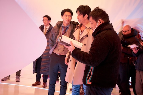 「AI崩壊」メイキング写真