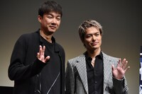 左から松永大司、今市隆二。