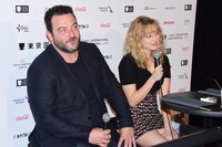 左からドゥニ・メノーシェ、ナディア・テレスツィエンキーヴィッツ。