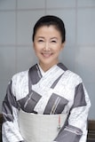 東ちづる演じる、桂三木助の妻・小林仲子。