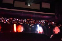 応援上映の様子。