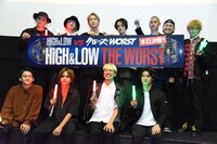 「HiGH&LOW THE WORST」“応援上映スペシャル”の様子。