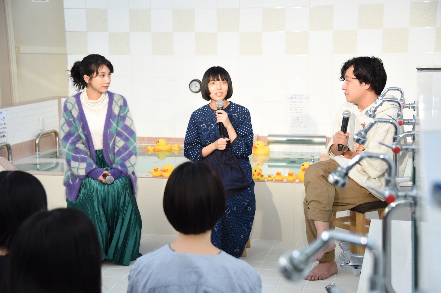 「わたしは光をにぎっている」イベントの様子。
