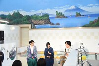 「わたしは光をにぎっている」イベントの様子。