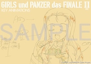 「ガールズ&パンツァー 最終章 第2話」A-on STORE特典の原画集イメージ。