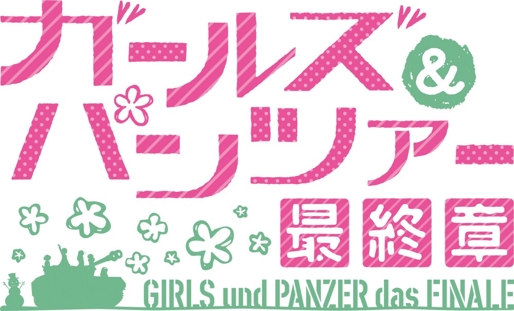 ガールズ&パンツァー最終章 フィルム タイトル部分 ガールズ&パンツァー最終章 フィルム タイトル部分