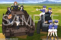 「ガールズ＆パンツァー 最終章 第2話」ソフマップ特典の描き下ろし収納BOXイメージ。