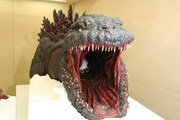 「ゴジラ迎撃作戦 ～国立ゴジラ淡路島研究センター～」記者会見に登場した模型。