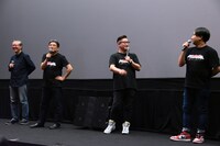 「プロメア」トークショーの様子。