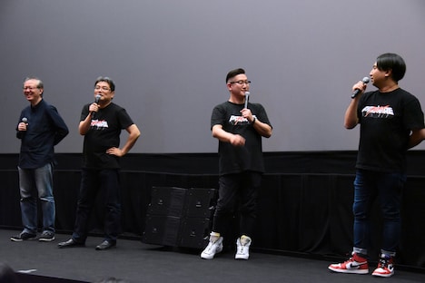 「プロメア」トークショーの様子。