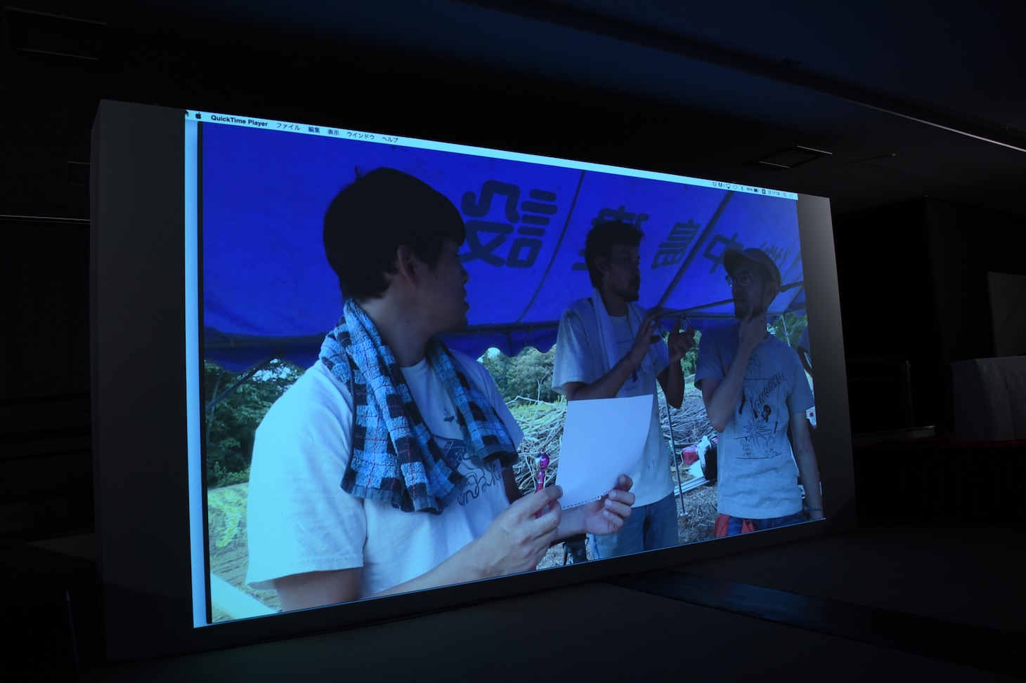 メイキングムービーの一部。