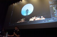 「Away」トークショーの様子。