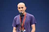 学生グランプリを受賞したMatous Valchar。