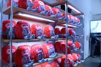 グッズ売り場の様子。