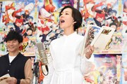 アフレコに挑戦する木村佳乃。