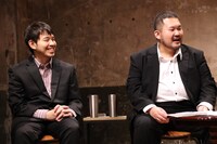 左から渡辺雄司、渡辺紘文。