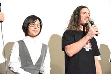 左から合アレン、マイケル・ファンコーニ。