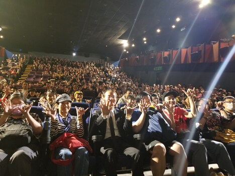 「カツベン！」上映時の様子。