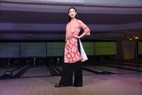 ファッションショーの様子。